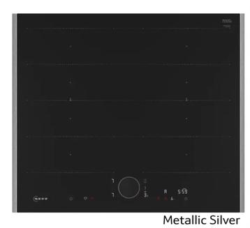 Induktionskogeplade 60 cm Flex Design - Neff N90 - Metallic Silver